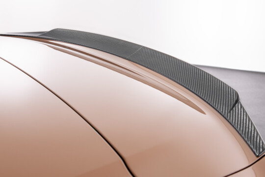Carbon Rear spoiler attachment