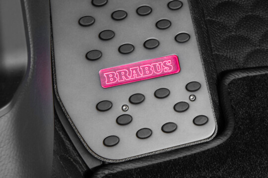 Aluminium Illuminated foot rest