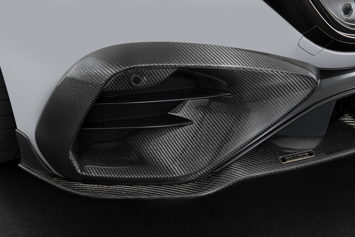 Carbon front fascia attachments