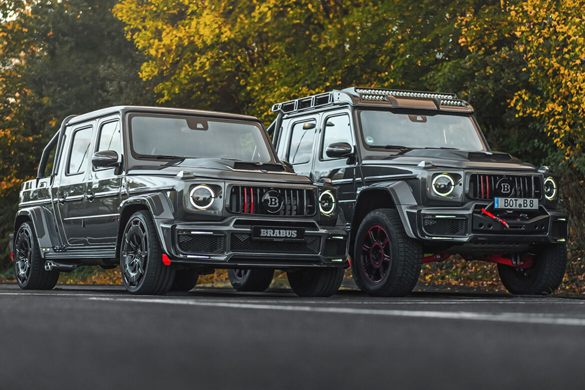 BRABUS P 900 Rocket Edition & 900 XLP