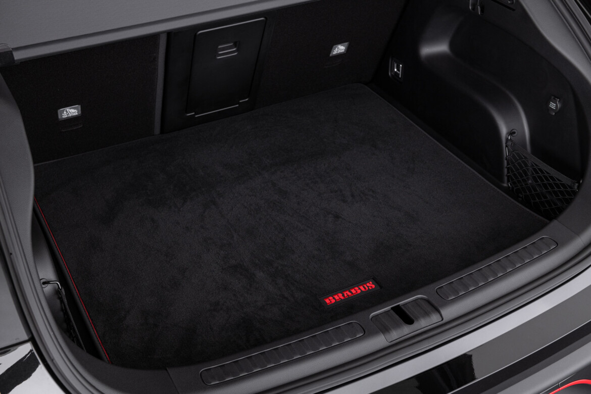 Velour trunk mat