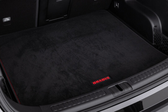 Velour trunk mat