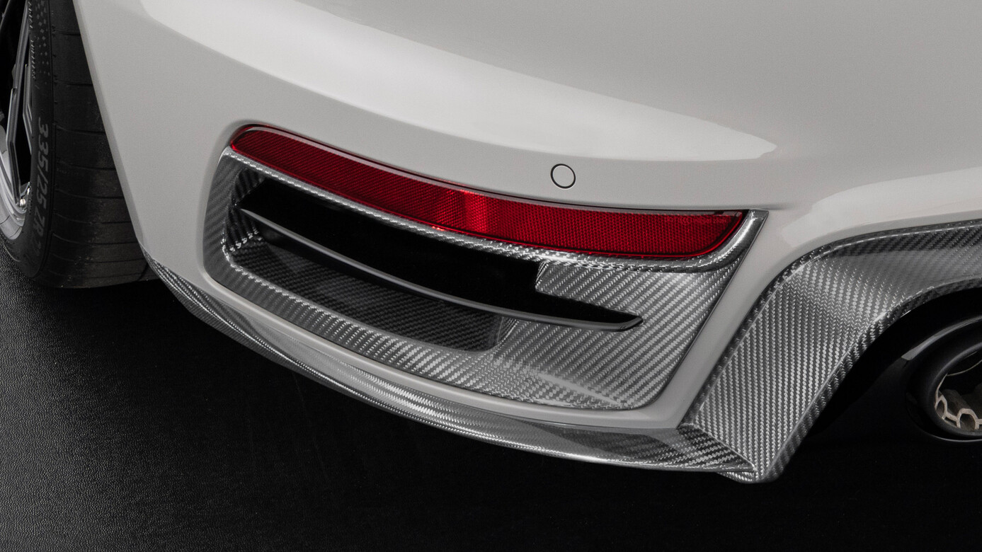 Heckschürzenaufsatz Carbon 0