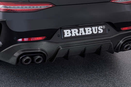 CARBON REAR DIFFUSER glossy