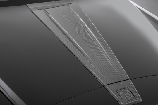 Carbon hood attachment