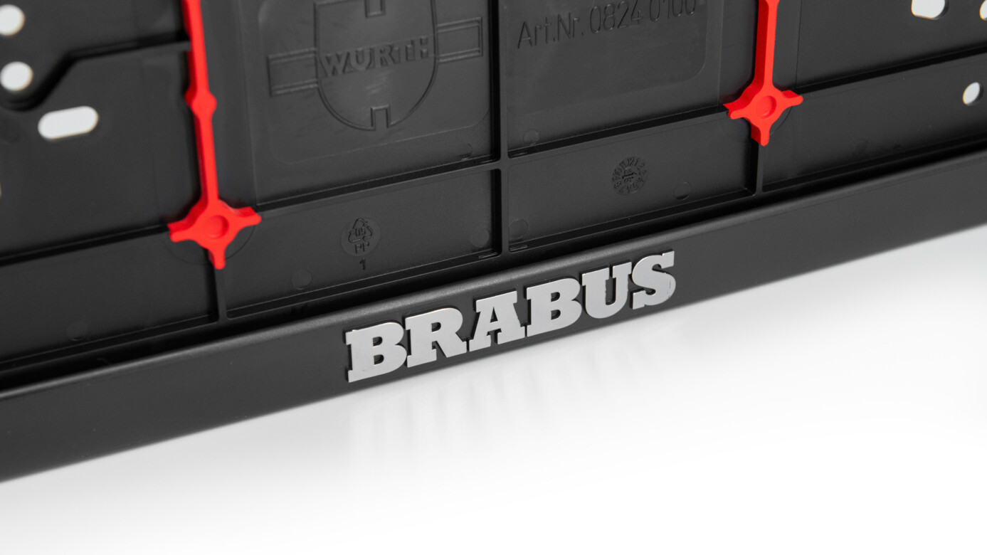 Kennzeichenhalter BRABUS 2