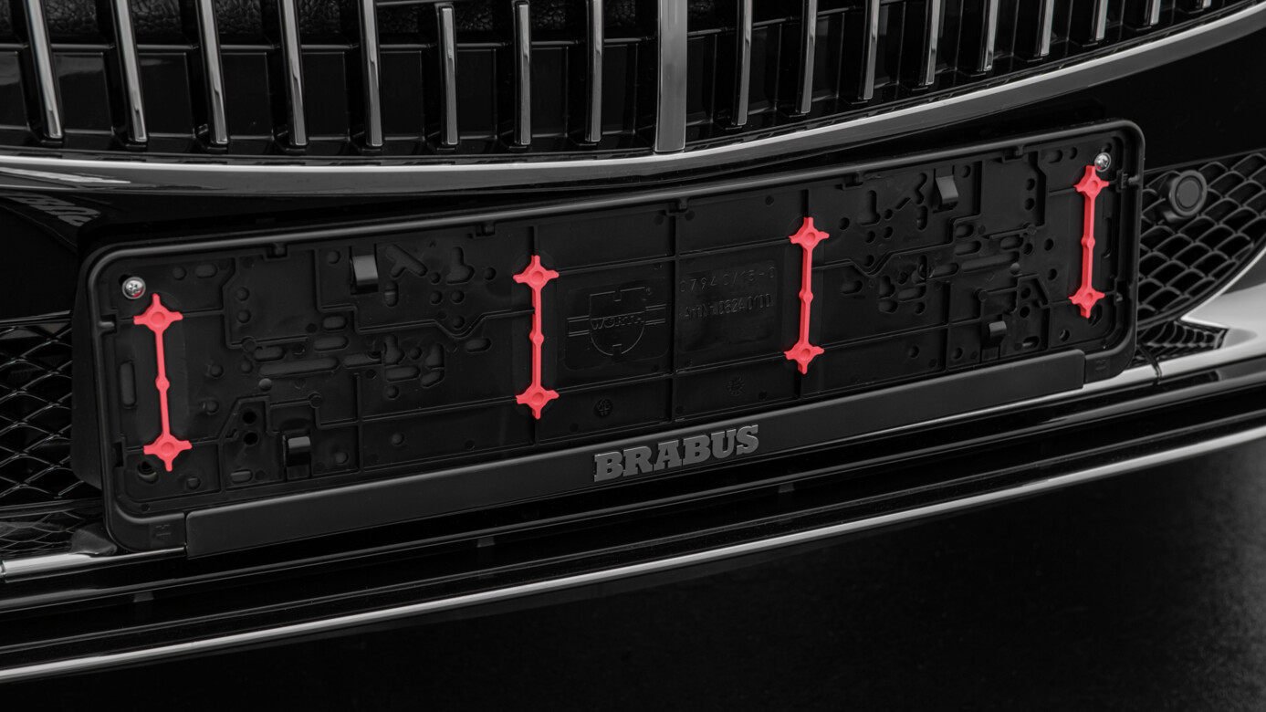 Kennzeichenhalter BRABUS 1