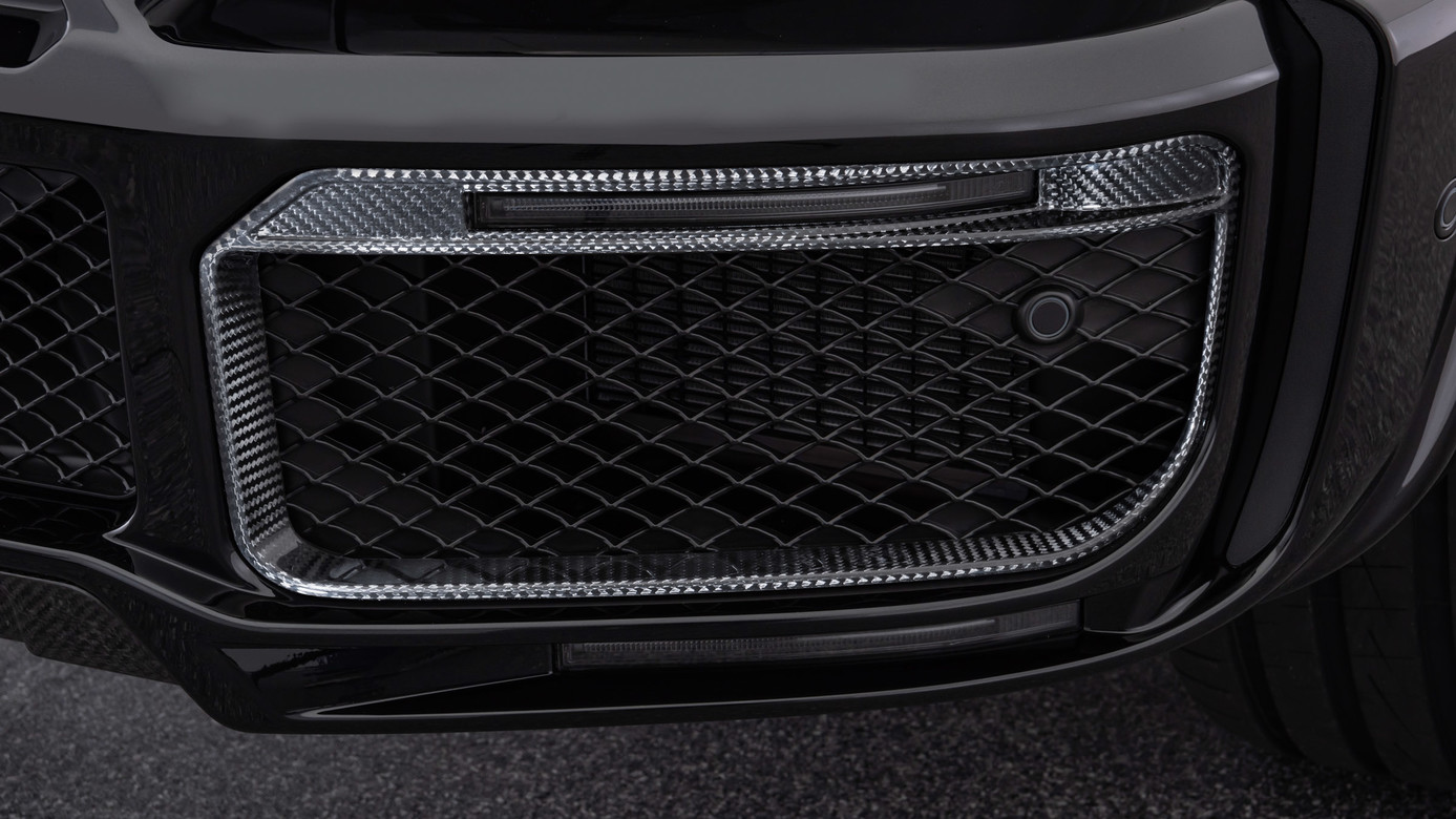 Carbon front fascia inserts for WIDESTAR 0