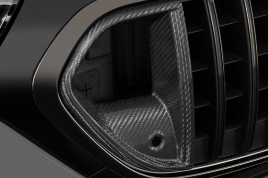 Frontgrilleinsätze Carbon