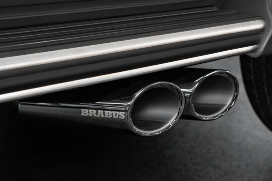 Sport exhaust system with actively controlled flaps