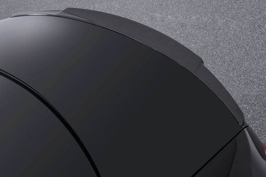 Carbon rear spoiler