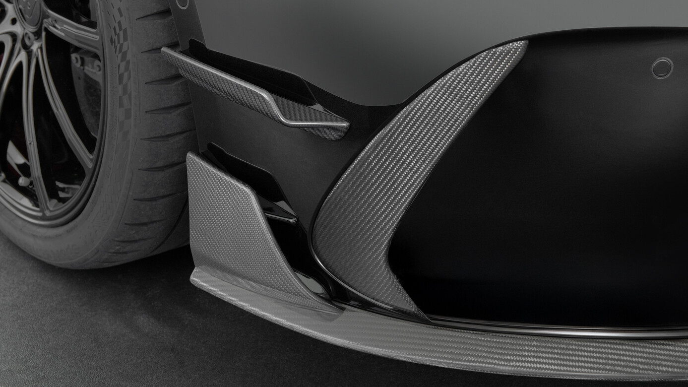 Frontspoiler mit Dive Planes Carbon 0