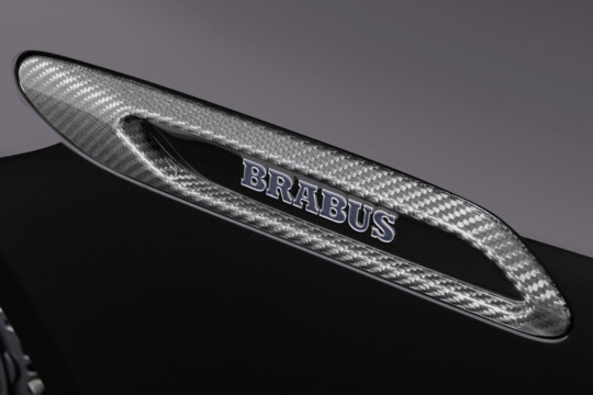 Carbon fender add-on parts