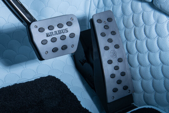 Pedalauflagen Aluminium