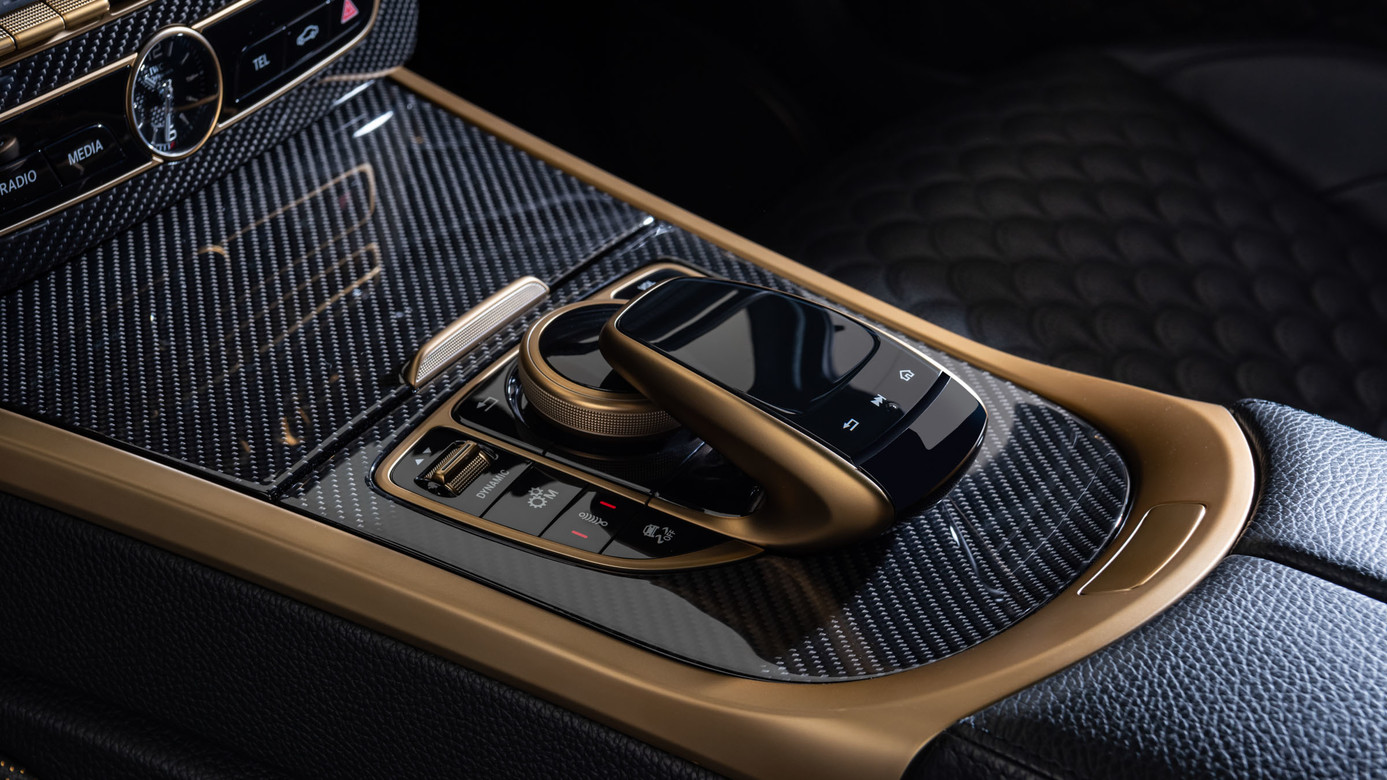 BRABUS Black & Gold Style Interior 13