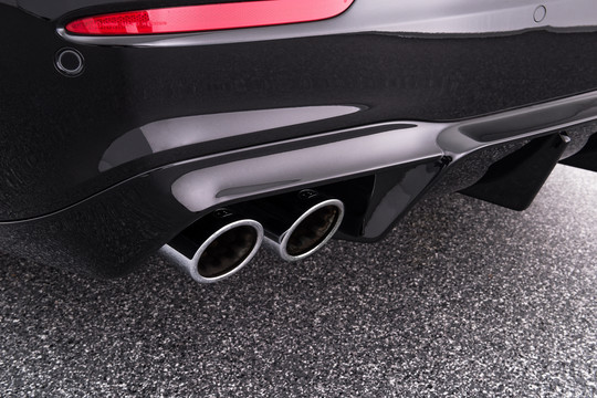 sport exhaust system - E 200