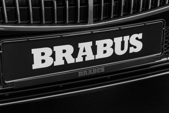 Kennzeichenhalter BRABUS